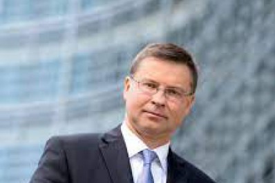 'Espero que UE consiga finalizar acordo com Mercosul', diz Dombrovskis em Davos