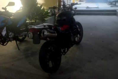 Motocicleta adulterada é recuperada em Cabo Frio