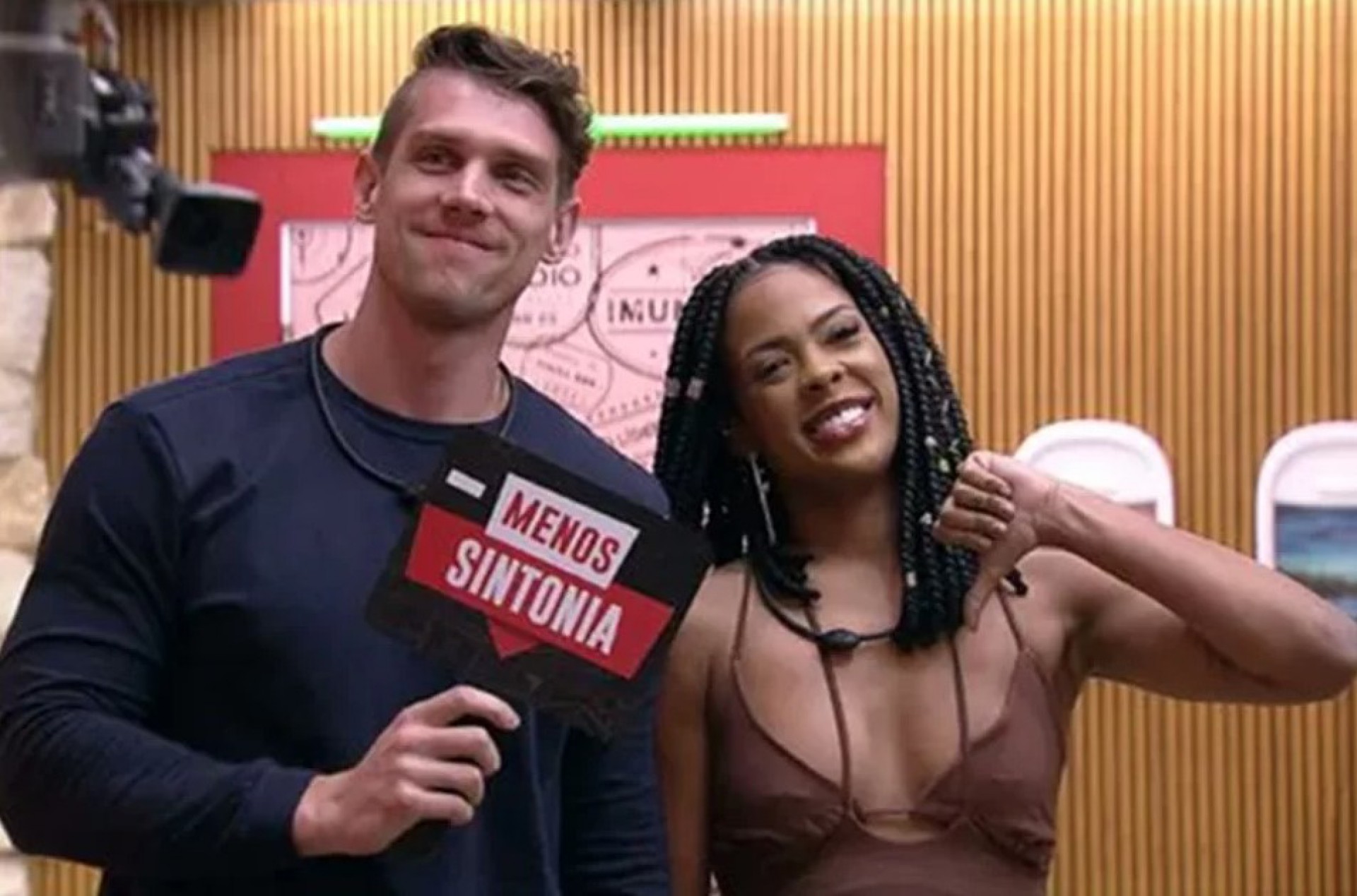 Cristian é dupla de Marvvila na primeira semana do 'BBB 23' - Reprodução/Globoplay