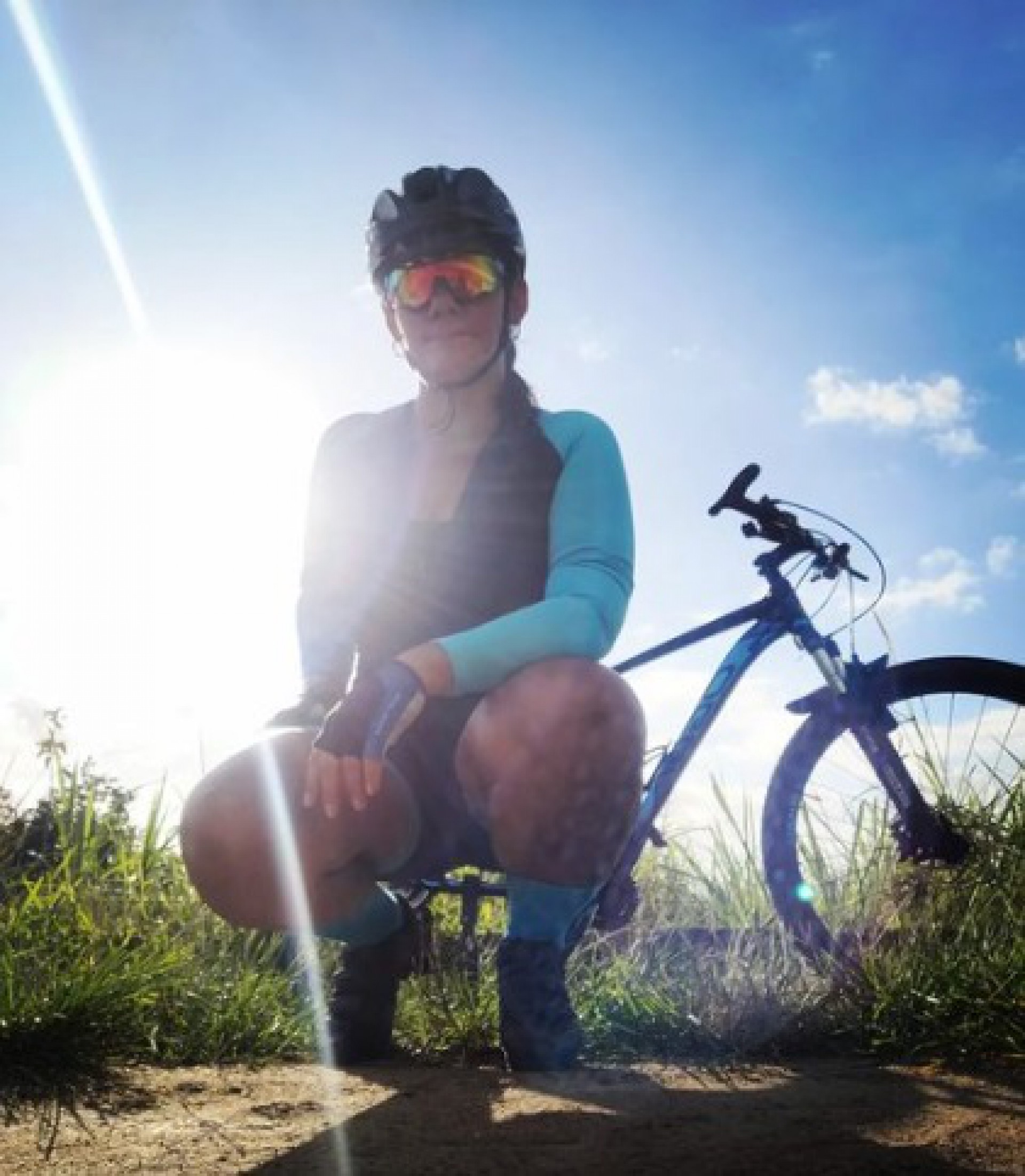 Em suas redes sociais, Rosangela Nogueira costumava compartilhava fotos dos passeios de bicicleta