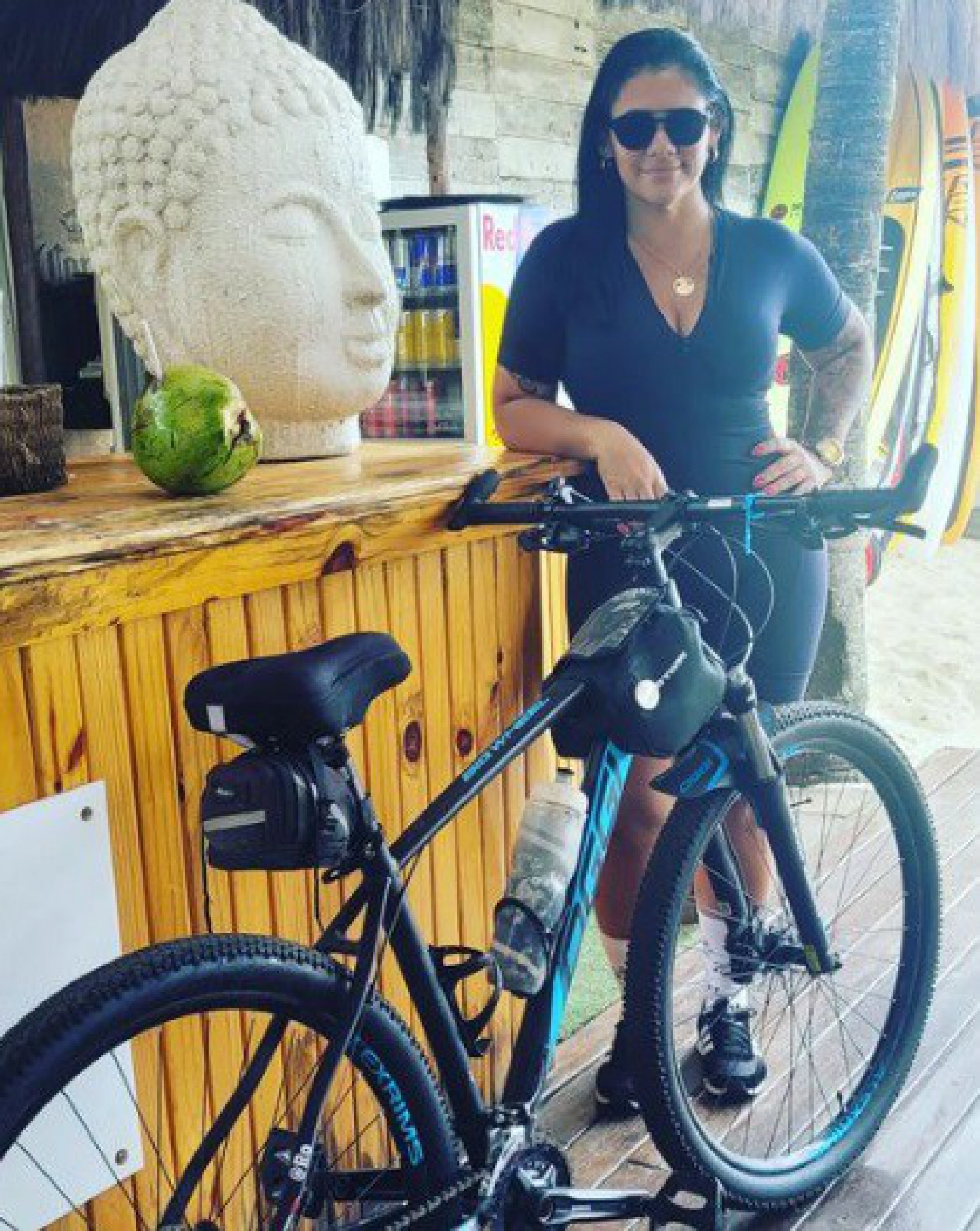 Rosangela Nogueira, 35, se apresentava como apaixonada pelo ciclismo nas redes sociais