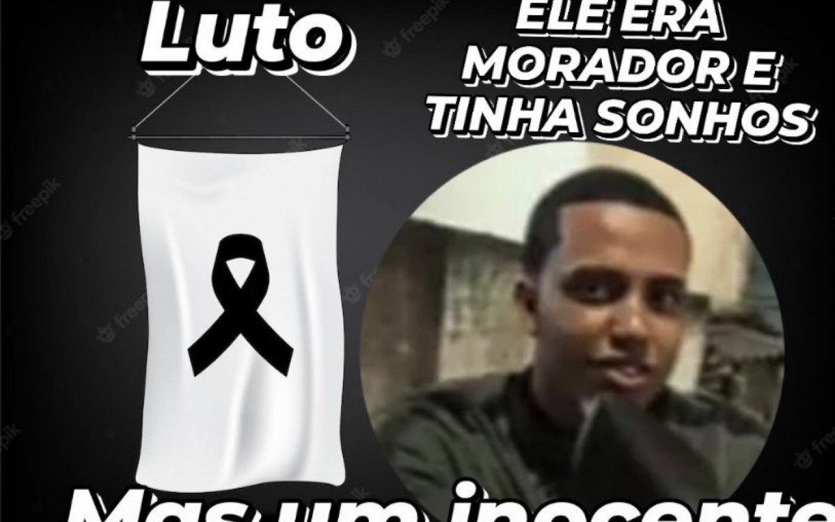 Daniel Eduardo Silveira Pinheiro foi baleado durante um tiroteio no Morro do Borel, na Zona Norte do Rio