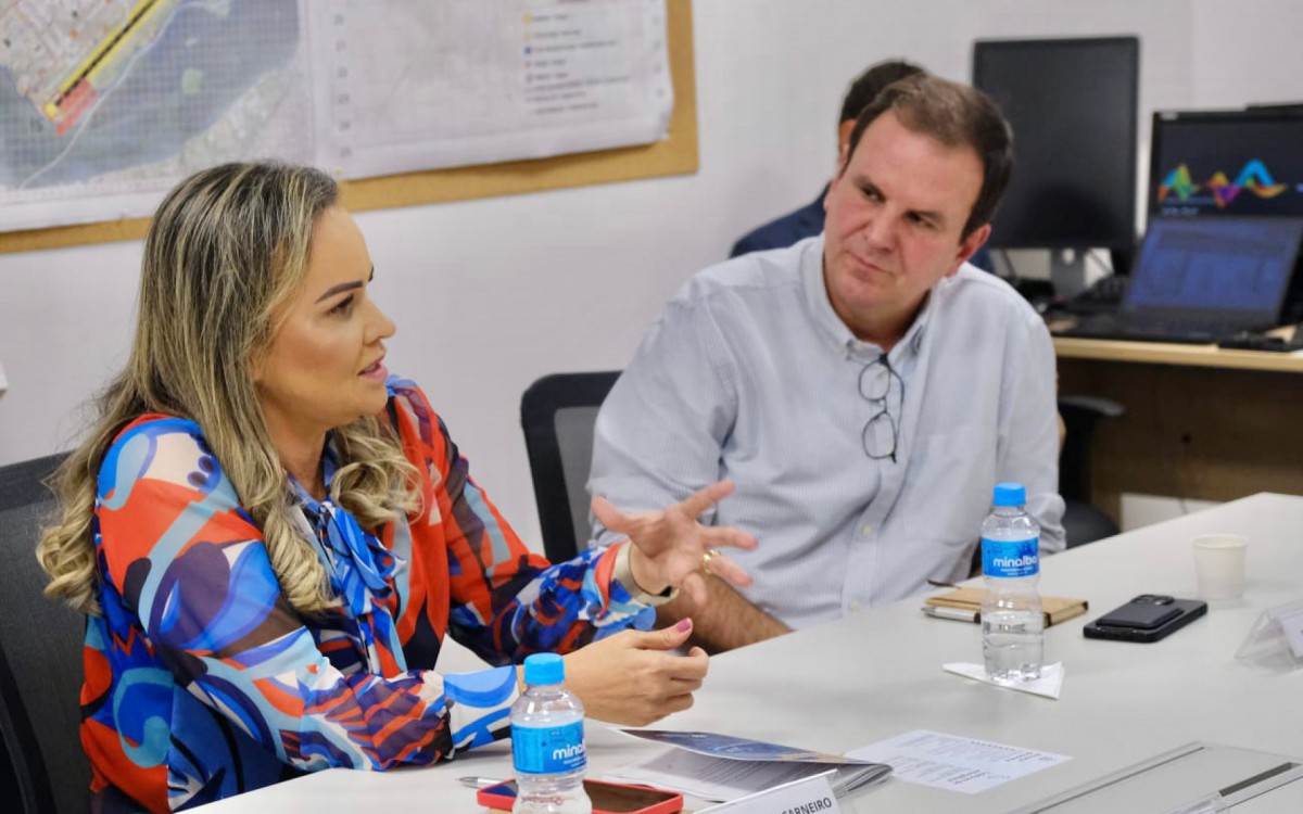A ministra do Turismo, Daniela Carneiro, participou do encontro promovido pelo prefeito do Rio de Janeiro, Eduardo Paes