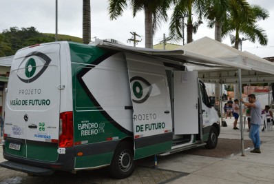 Secretaria de Saúde promove nova ação da Van Oftalmológica