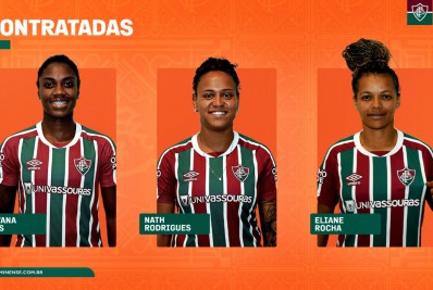 Fluminense anuncia os primeiros reforços para a equipe feminina