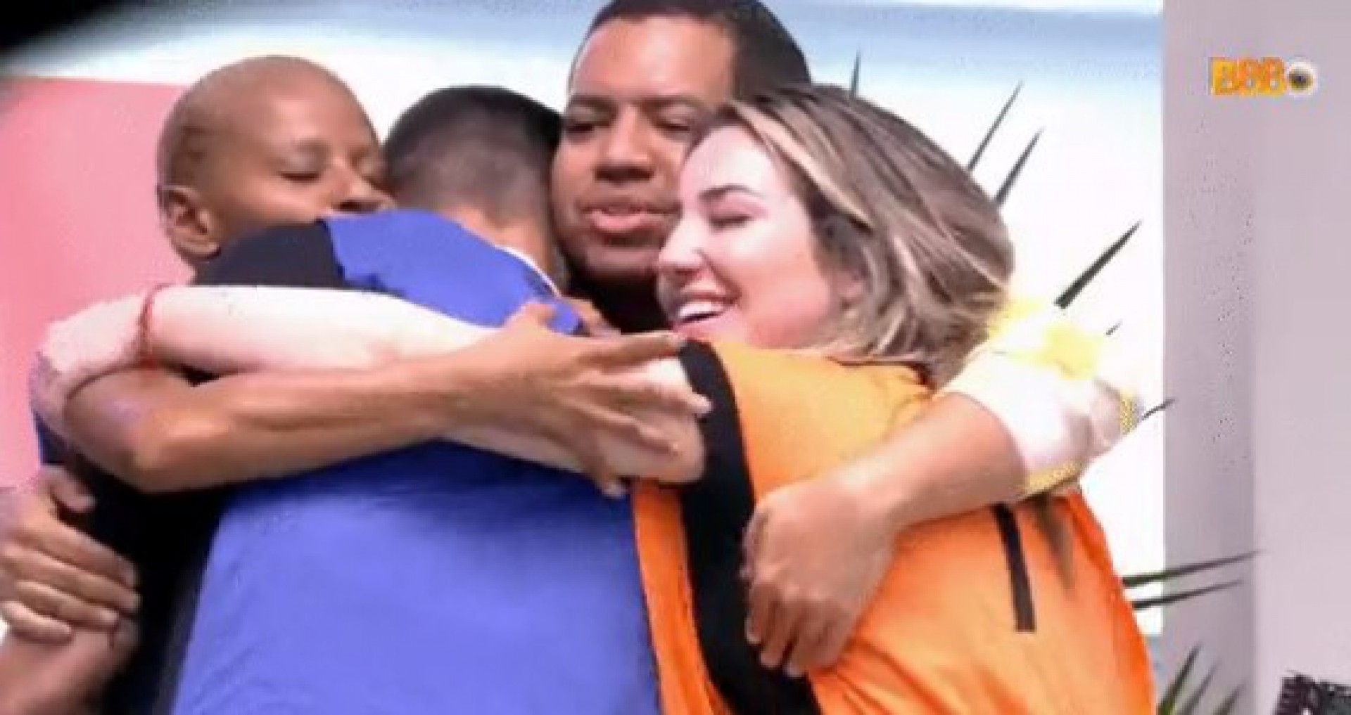 Aline Wirley e Bruno convidaram Cara de Sapato e Amanda para o 'Almoço do Anjo' - Reprodução/Globoplay