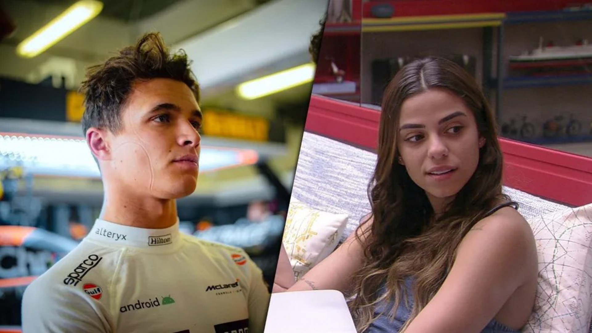 Key Alves revela que já ficou com o piloto de Fórmula 1, Lando Norris -  Reprodução/Instagram/Globoplay
