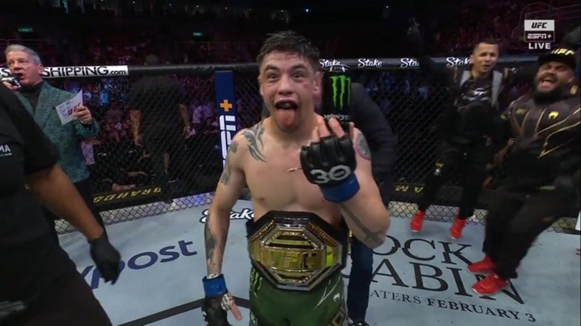 Mexicano Brandon Moreno é o novo campeão peso-mosca - (Foto: Reprodução UFC)