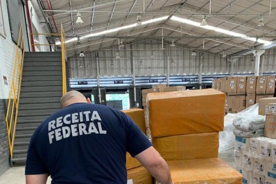 Receita Federal apreende cerca de R$ 120 mil em produtos irregulares no Rio