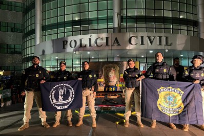 Polícia apreende 6 toneladas de drogas em Goiás