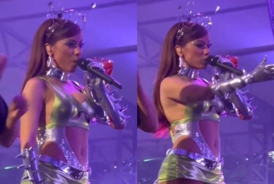 Vídeo: Anitta dá bronca em fã durante show em Brasília; saiba o motivo