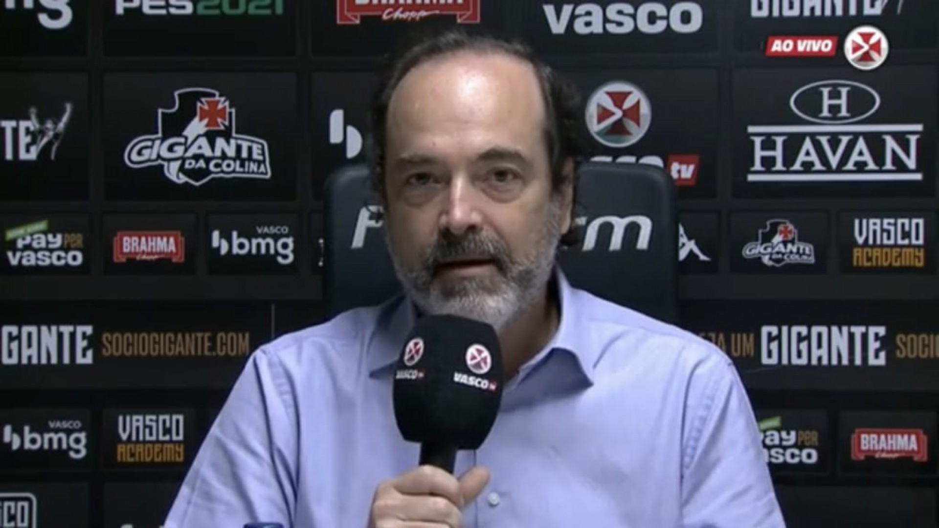 Carlos Osorio &eacute; o vice-presidente do Vasco - Foto: Reprodu&ccedil;&atilde;o/Vasco TV