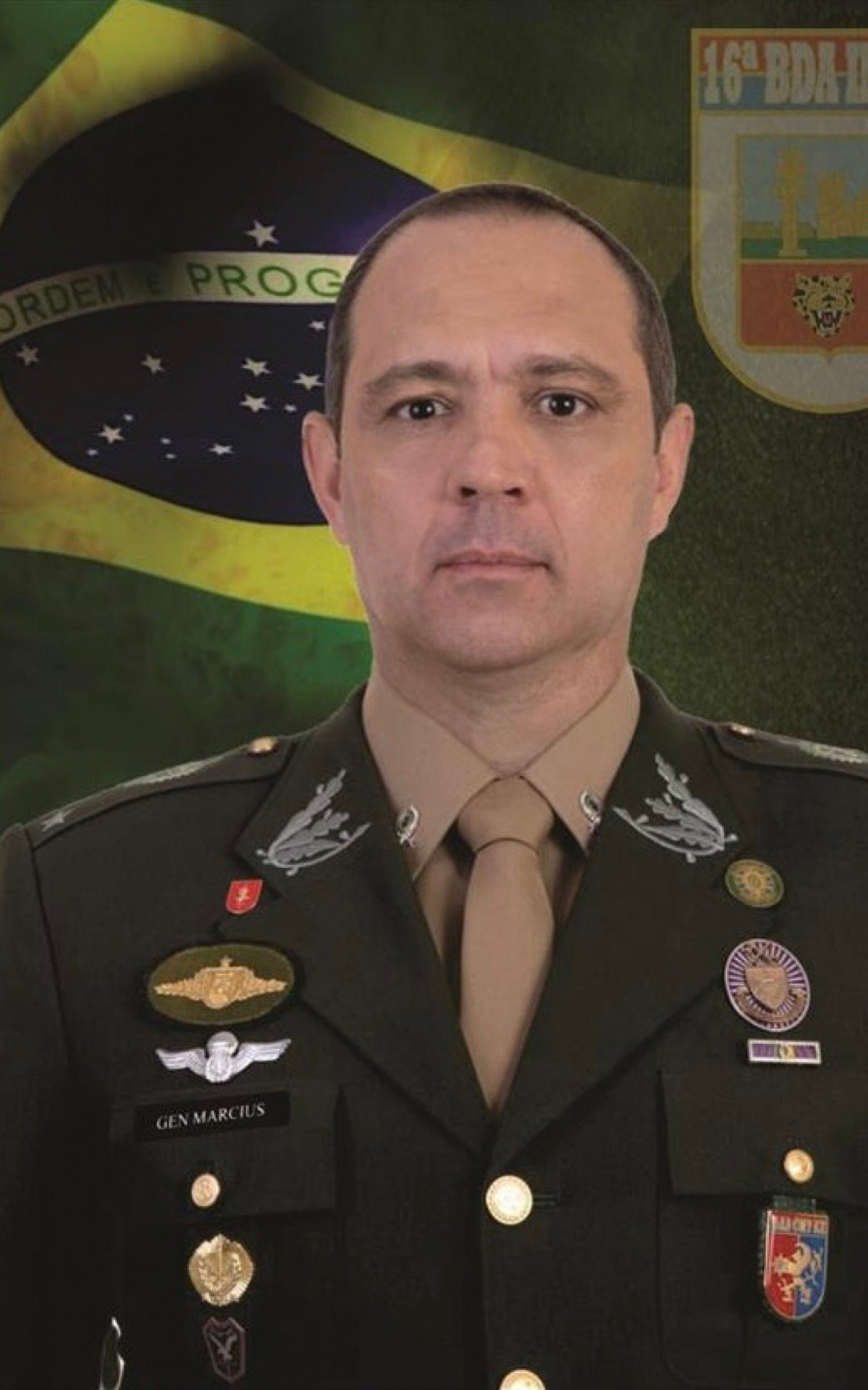General de Brigada Marcius Cardoso Netto - Reprodução: Exército Brasileiro