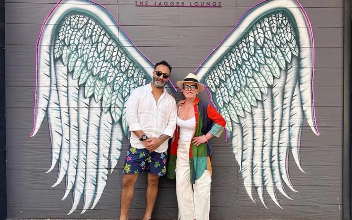 F&aacute;bio Arruda e Ana Maria Braga em viagem pela Cidade do Cabo