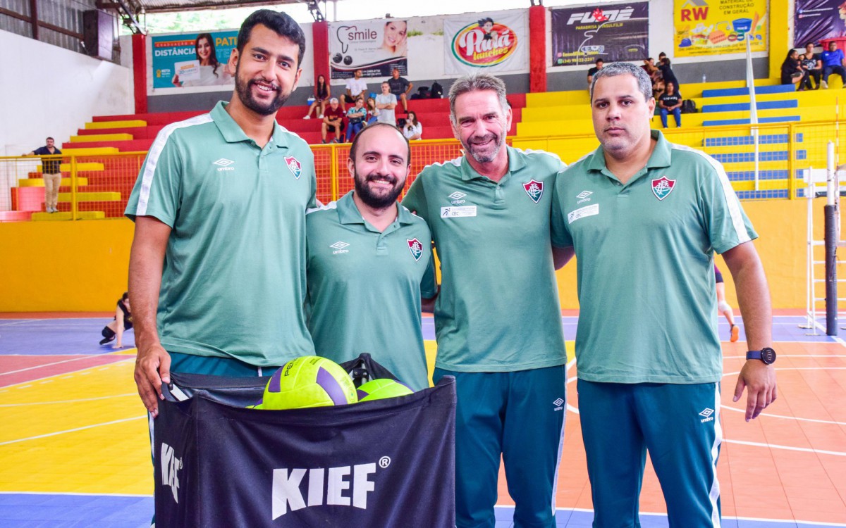 Paty foi a primeira cidade do interior a receber uma peneira do Fluminense