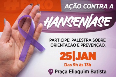 Epidemiologia de Belford Roxo promoverá ação especial no Dia de Combate e Prevenção da Hanseníase