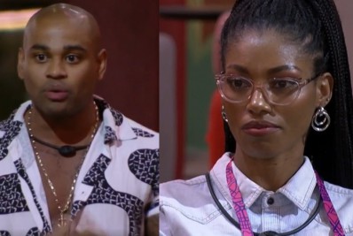 Cezar dá bomba para Tina no 'Jogo da Discórdia' por motivo inusitado e internautas reagem