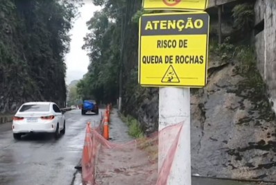 Chuvas intensas em Teresópolis danificam rota alternativa e suspendem o início da obra de contenção no Corte da Barra