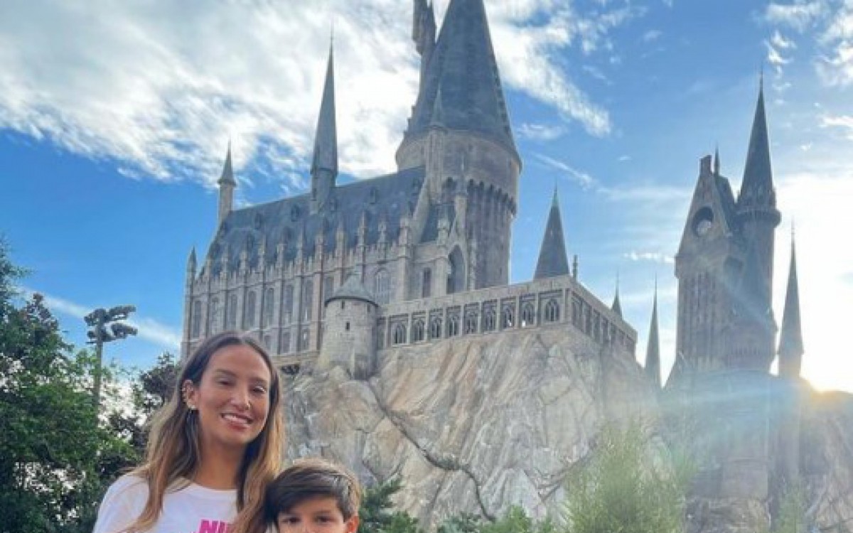 Elisa Leite &eacute; m&atilde;e de Bernardo, filho de Cristiano Ara&uacute;jo