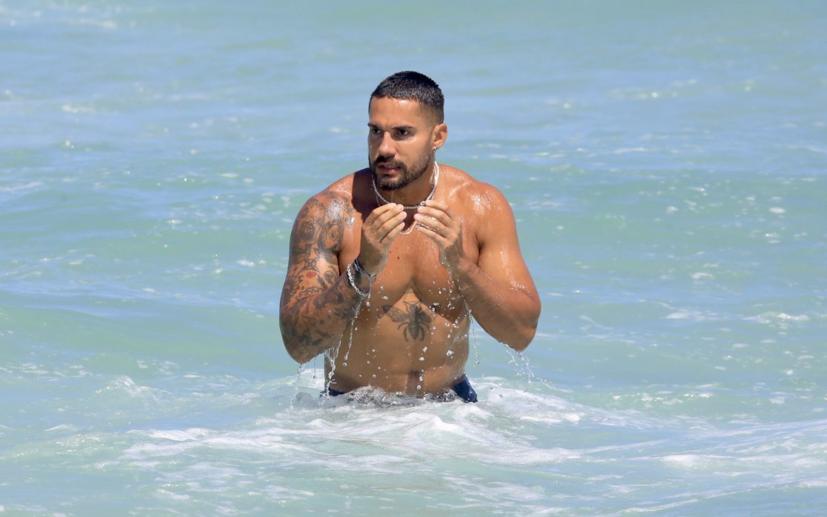 Arcrebiano na Praia da Barra da Tijuca