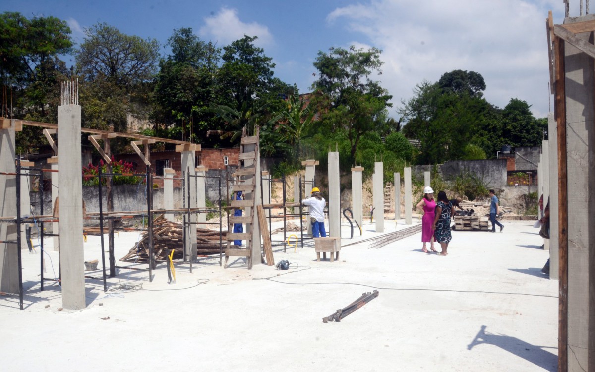 Magé constrói novas unidades escolares para atender mais de três mil alunos - Gilson Costa Jr/Divulgação
