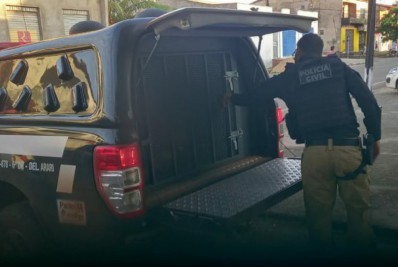 Homem furta máquina de lavar roupas e é preso em flagrante