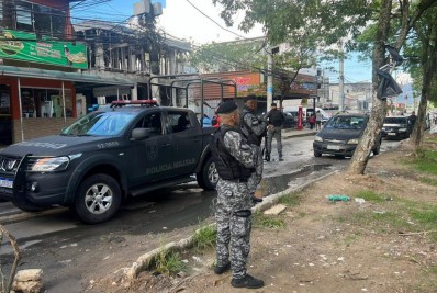 Após dias de confrontos, Polícia Militar reforça policiamento na Gardênia Azul e Cidade de Deus