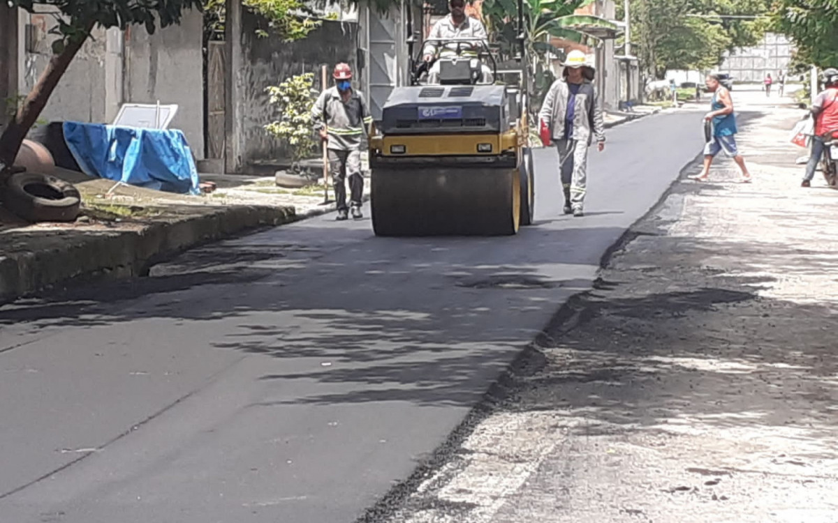 Obras avan&ccedil;am em Duque de Caxias - Divulga&ccedil;&atilde;o