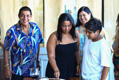 Zeca Pagodinho celebra o aniversário da filha caçula: 'Saúde e alegrias'