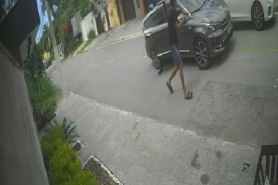 Imagem revela tentativa de assalto de bandidos em Piratininga