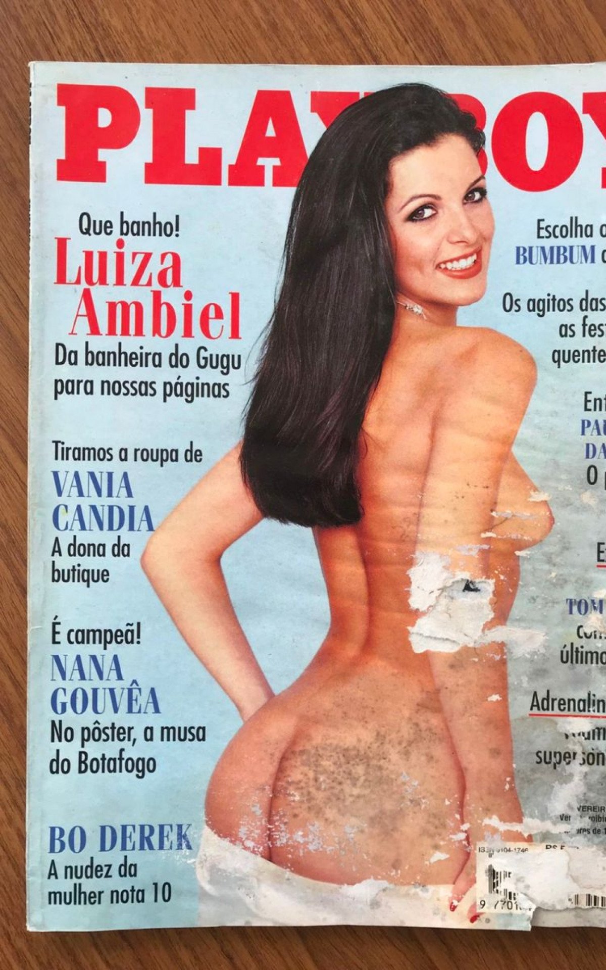 Luiza Ambiel foi capa da Playboy de 1996 - Luiza Ambiel foi capa da Playboy de 1996