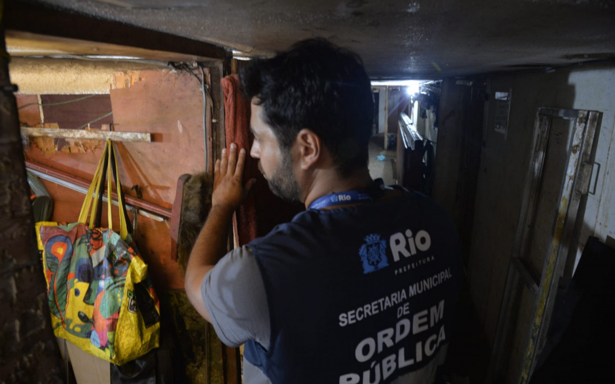 Vigilância Sanitária interditou o espaço por condições em insalubres - Divulgação / Seop