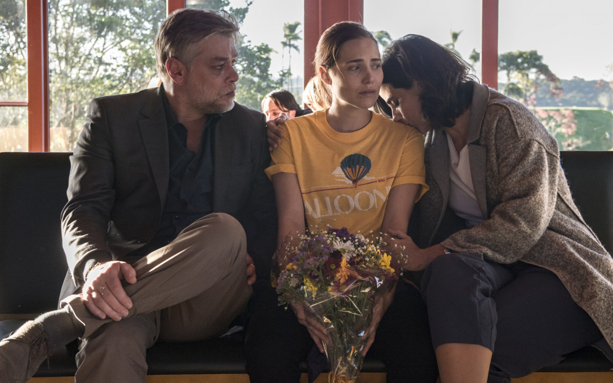 Letícia Colin contracena com Fábio Assunção e Mariana Lima em 'Onde Está Meu Coração' - Globo/Fábio Rocha