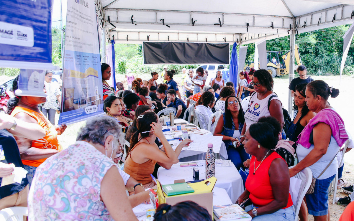 Projeto 'Sa&uacute;de no seu bairro' &eacute; sucesso em Mag&eacute;