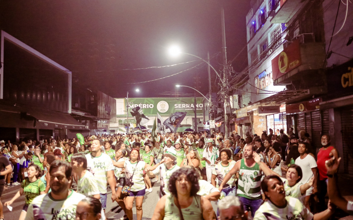 Império Serrano e Portela realizam 'Encontro de Bandeiras' neste domingo, em Madureira - Divulgação
