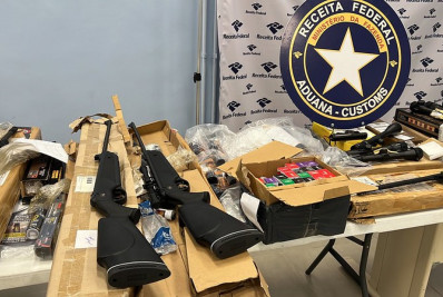 Receita Federal apreende produtos com entrada irregular no país em ação no  Aeroporto do Galeão 