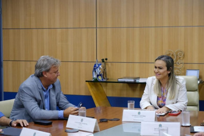 Prefeito Alexandre Martins participa de reunião com Ministra do Turismo, Daniela Carneiro, em Brasília