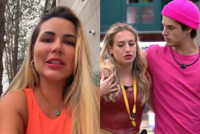 Deolane Bezerra critica discurso de Tadeu Schmidt para Bruna e Gabriel, do 'BBB 23'
