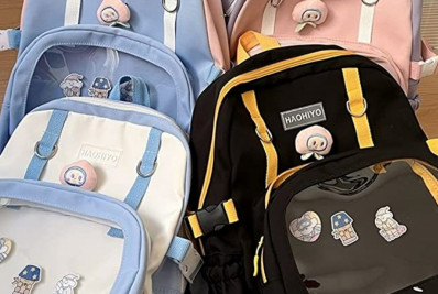 Mochila Kawaii traz segurança e organização para a rotina de estudos