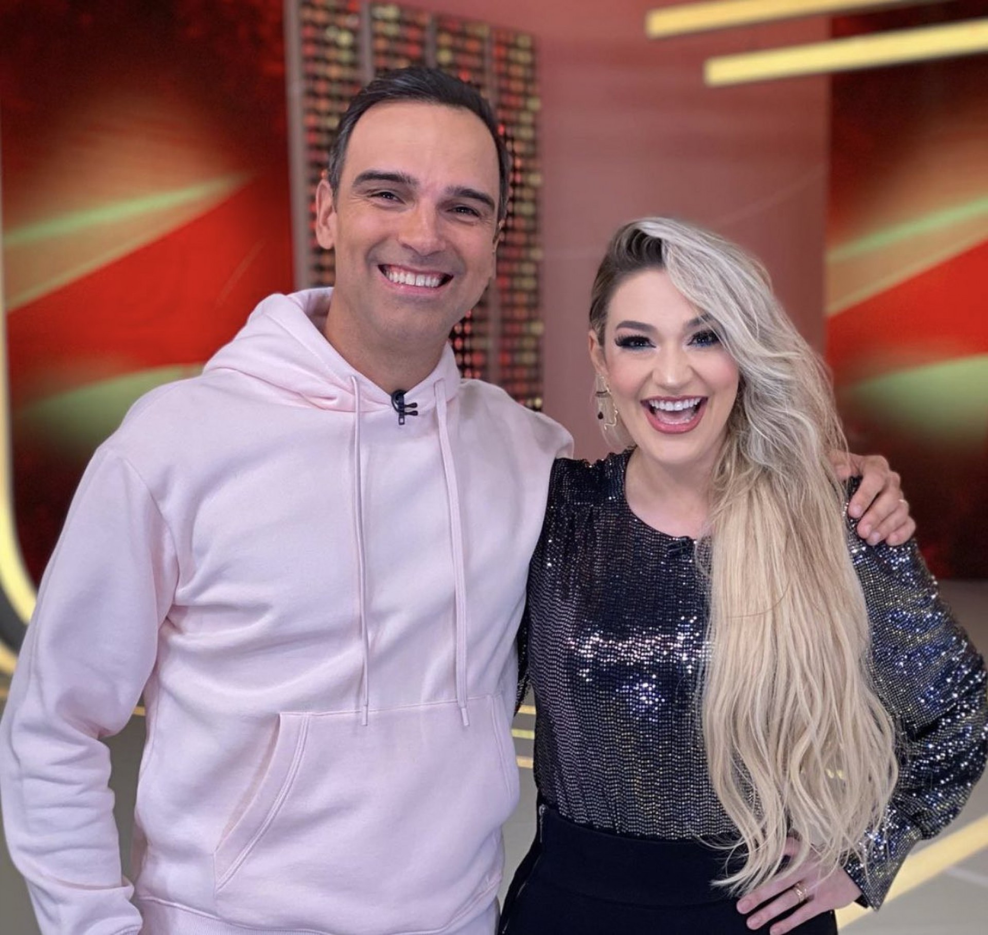 Tadeu Schimidt e Marília - Reprodução