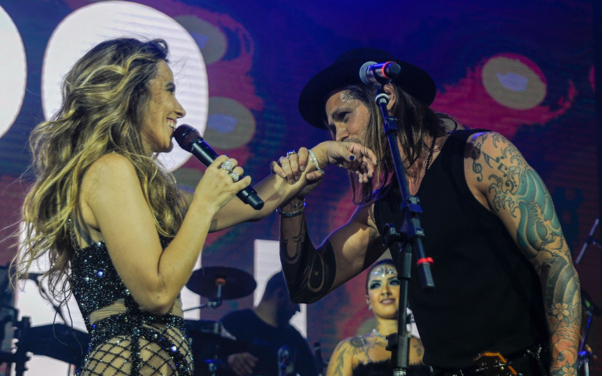 Dado Dolabella participa do show de Wanessa Camargo