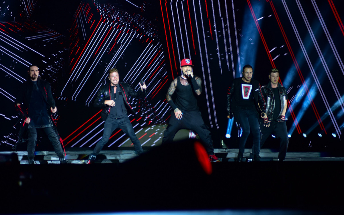 Backstreet Boys se apresentam em S&atilde;o Paulo