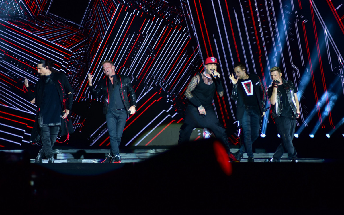 Backstreet Boys se apresentam em S&atilde;o Paulo