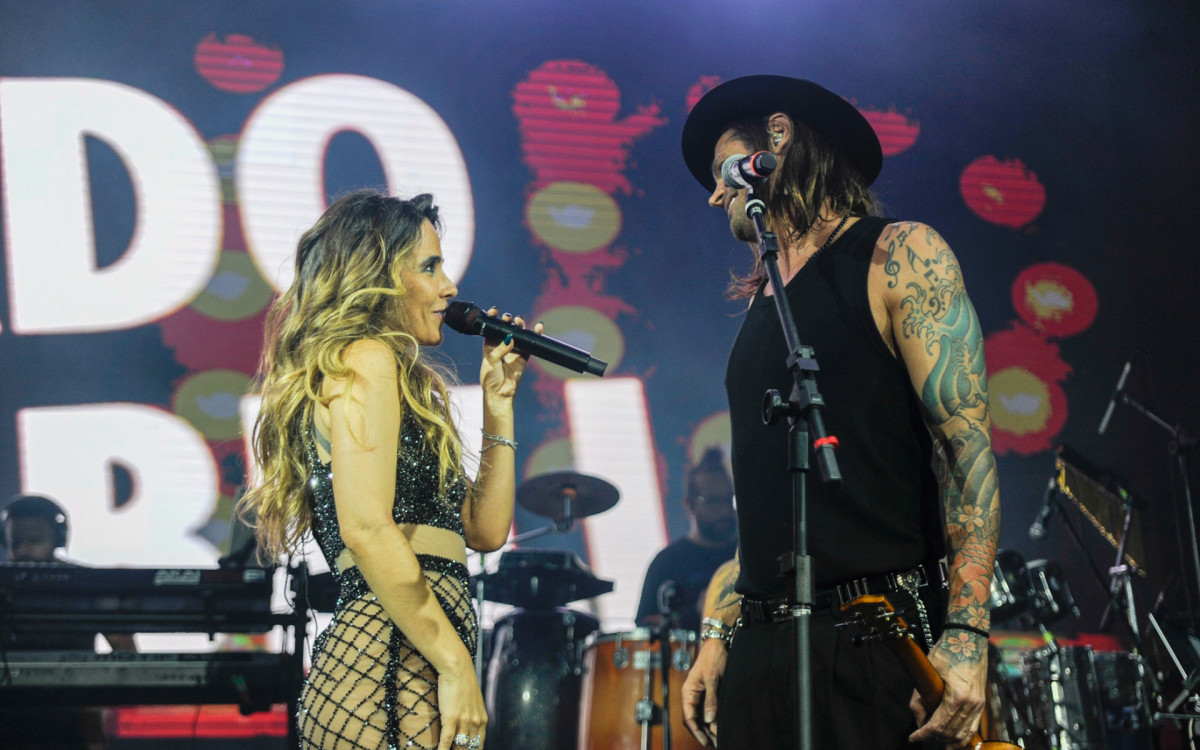 Dado Dolabella participa do show de Wanessa Camargo