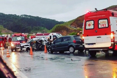 Acidente no Contorno mata quatro pessoas, entre elas bebê de 1 ano