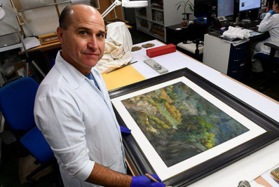 Senado conclui primeira restauração de obras danificadas nos atos golpistas