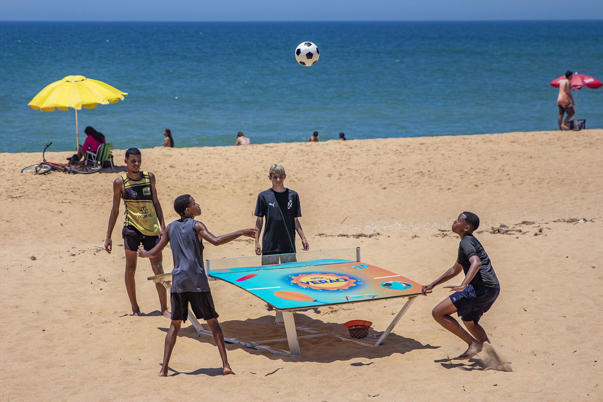 Até o dia 12 de fevereiro diferentes modalidades esportivas passarão pelas arenas montadas em frente ao Clube Cidade do Sol - Divulgação/Moisés Bruno H. Santos