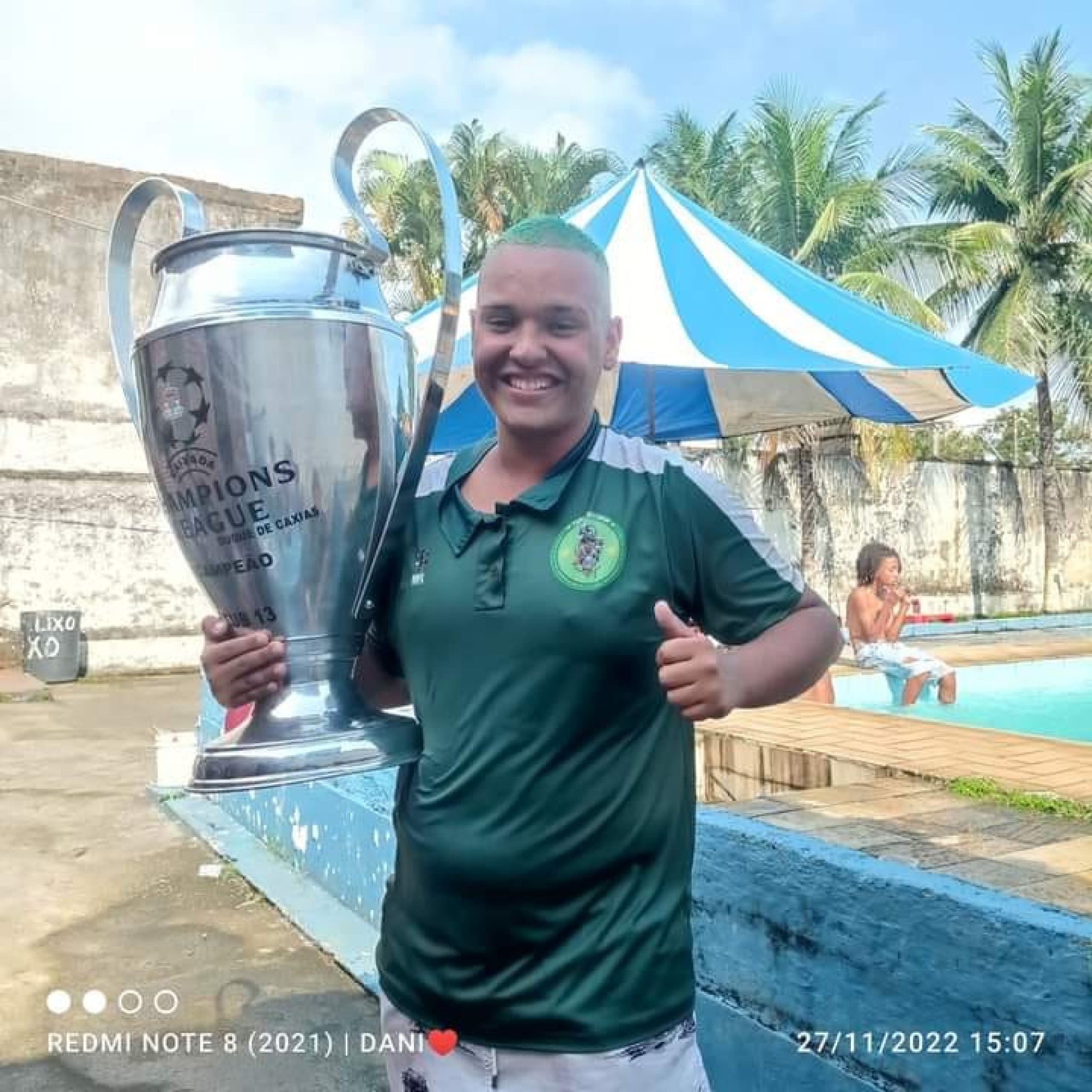 Diogo Coutinho, membro da comiss&atilde;o t&eacute;cnica do Esporte Clube Vila Maria Helena - Reprodu&ccedil;&atilde;o/ Redes sociais