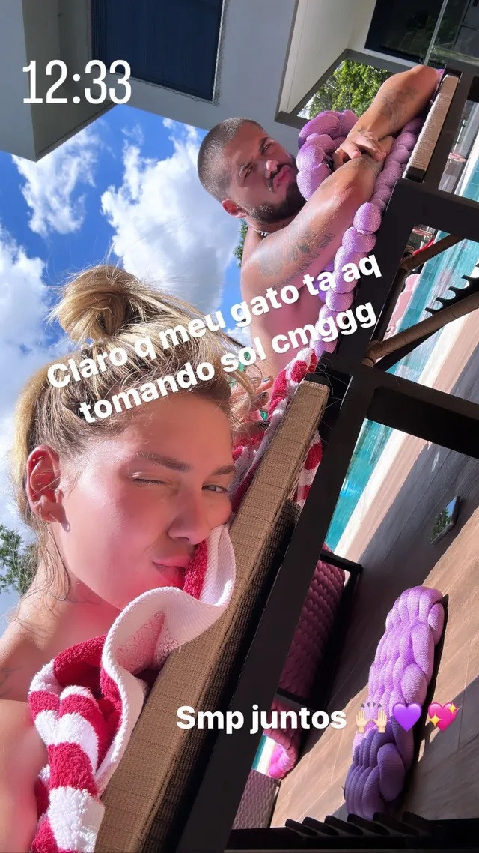 Zé Felipe e Virginia Fonseca renovam o bronzeado - Reprodução do Instagram