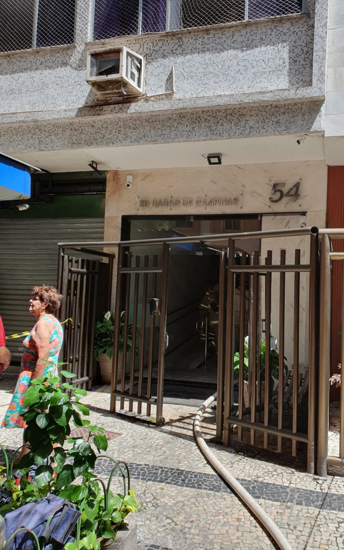 Corpo de Bombeiros foi acionado para suspeita de inc&ecirc;ndio em Copacabana - Divulga&ccedil;&atilde;o